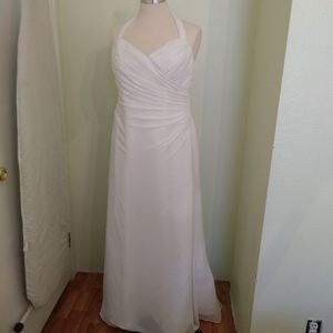 Halter Wedding Gown - David's Bridal